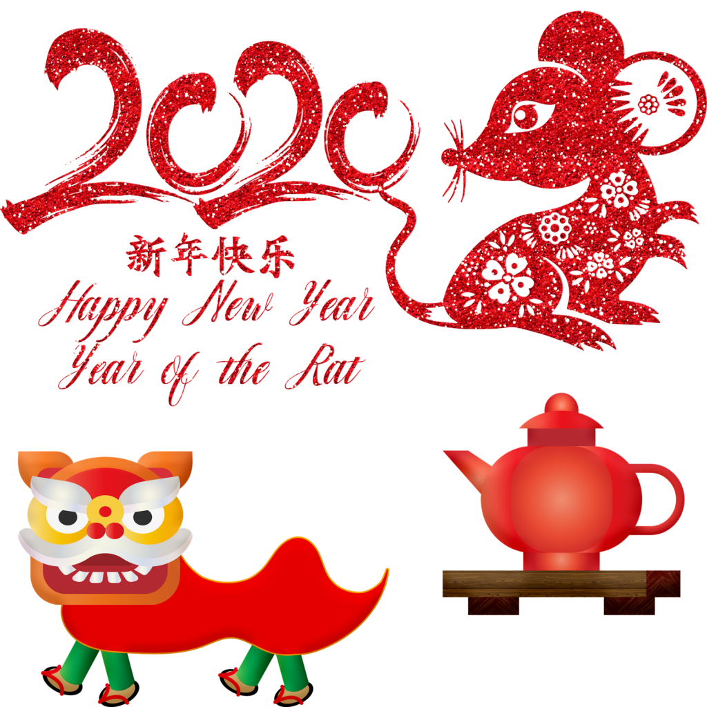 Chinese New Year 2020. Year of the rat